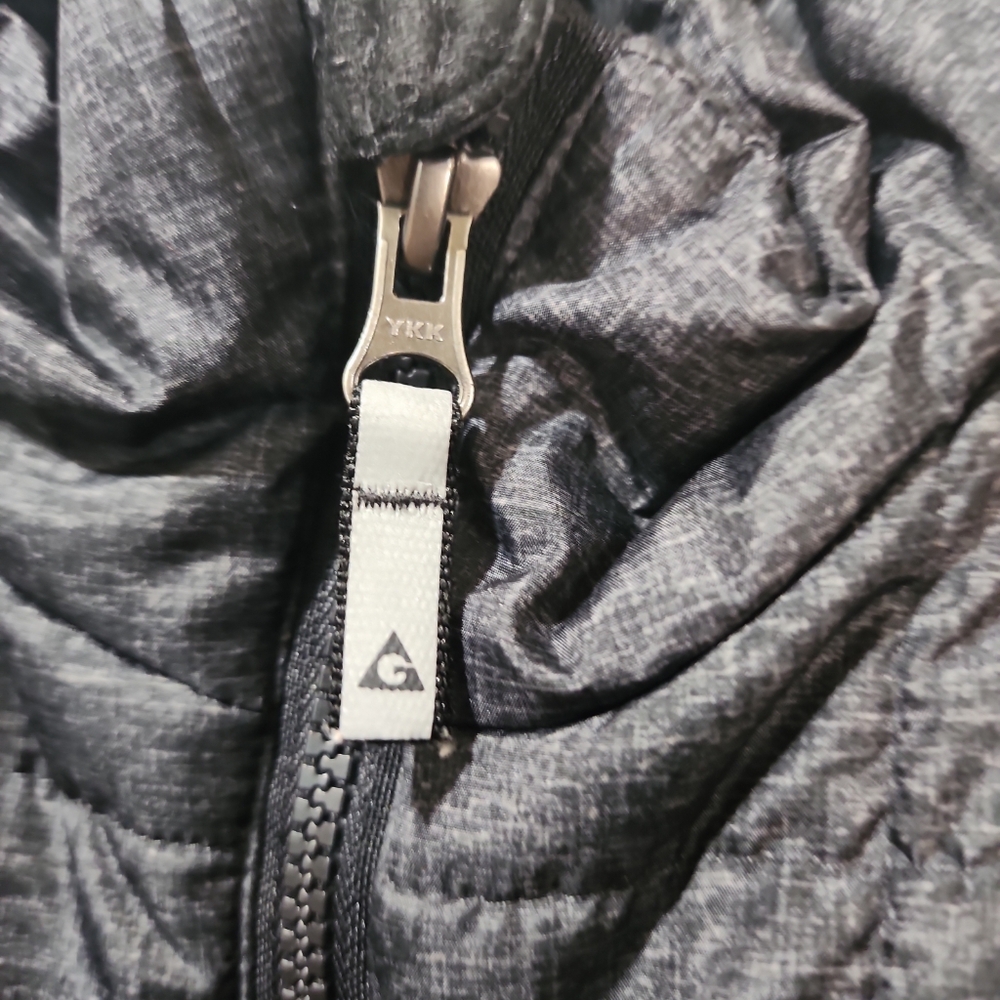 Gerry gray zip of quilted child 14-16 jacket coat long sleeve - Picture 6 of 12